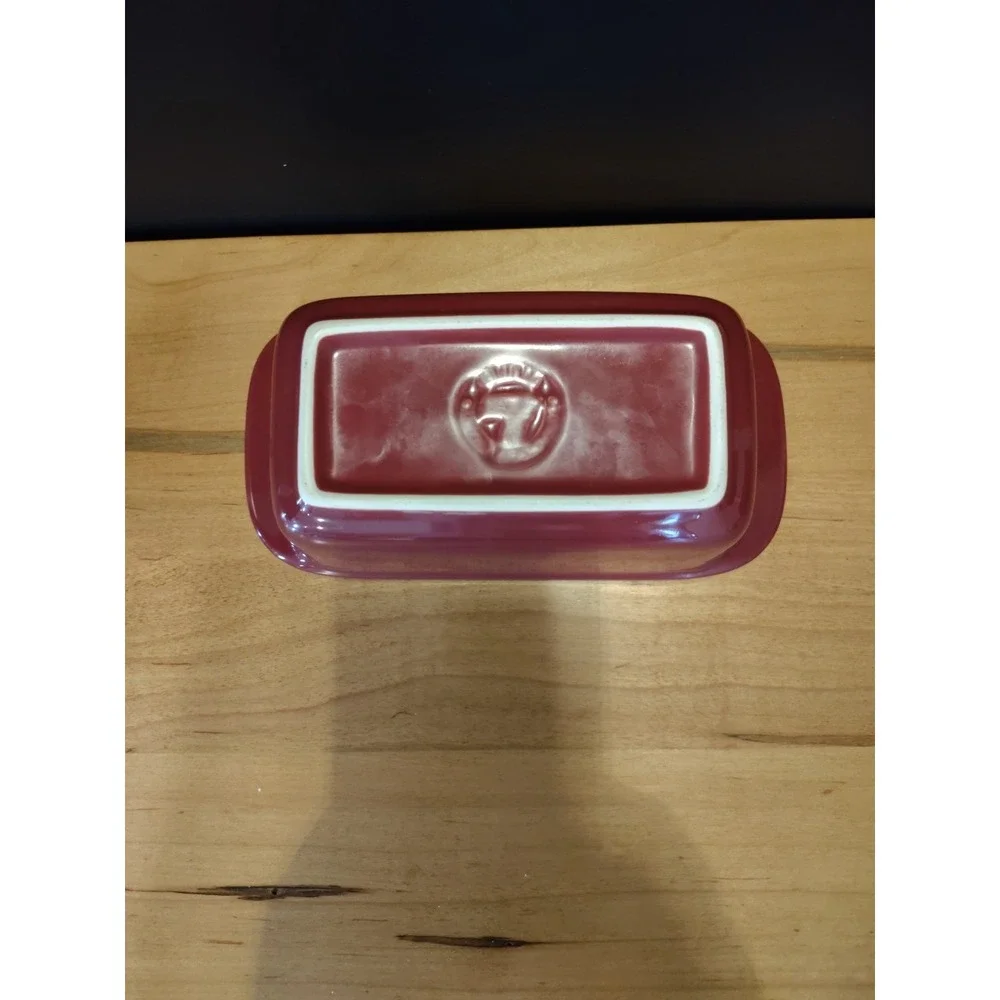 Longaberger Paprika Woven Traditions Small‎ Loaf Pan